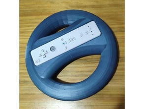 wiilmote pad wheel wii remote remixed 3d print model - Mito3D
