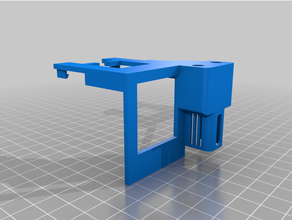 trees bluer 3dtouch mount 3d print model - Mito3D
