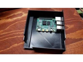 ender 3v2 raspberry pi 4b tool drawer case 3d print model - Mito3D