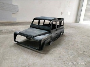 Land Rover Körper Wagen Crawler rc 3d print model - Mito3D