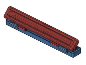 universal caneta caso bainha articulado suporte mostruário tátil 3d print model - Mito3D