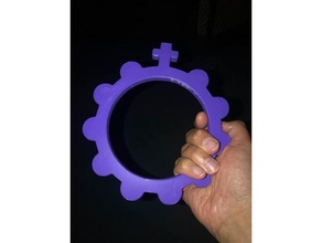 giant rosary ring 3d print model - Mito3D