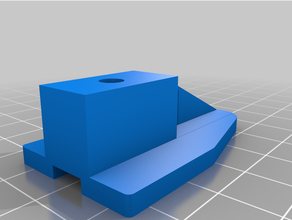 drawer slide stopper slider 3d print model - Mito3D