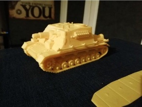 Schurzen saldırı tankları iv 3d print model - Mito3D