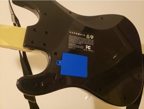 Felsen Band Gitarre Batterie Startseite Mantel Schraube 3d print model - Mito3D