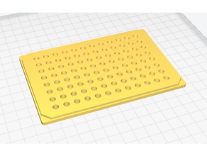 96 prato magnético suporte gaudilabs hackteria magentic Ciência 3d print model - Mito3D