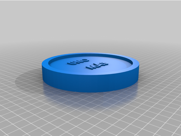 moneda decidí dormir decisión elegir 3D print model - Mito3D