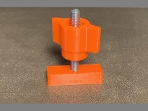 coda rondine matchfit morsetto tenendo jig jigs pomello microjig traccia lavorazione legno workholding 3d print model - Mito3D