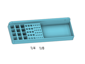 cnc bit holder workbee 3d print model - Mito3D