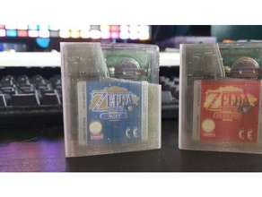 gameboy color cartridge sleeve 3d print model - Mito3D