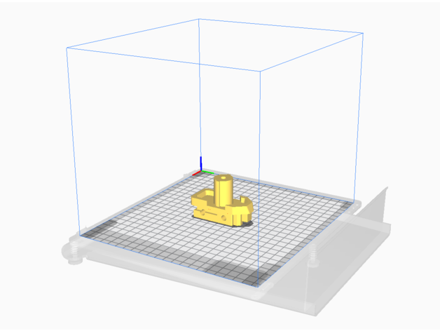 acr tavolo m4 buffer tubo 3D print model - Mito3D