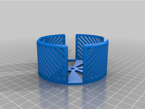 coaster holder cup drink glass 3d print model - Mito3D