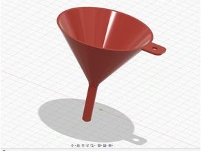 kleiner trichter small funnel isopropanol 3d print model - Mito3D