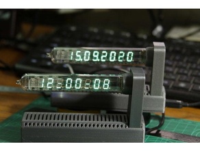 iv-18 clock arduino 3d print model - Mito3D