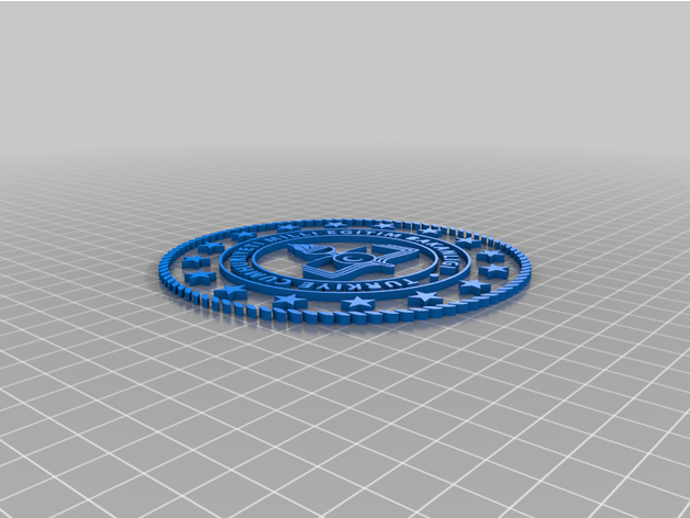 meb amblème logo 3D print model - Mito3D