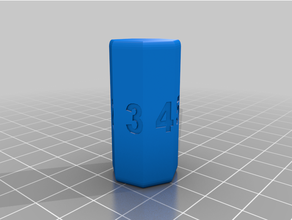 7 sided mourir 3d print model - Mito3D