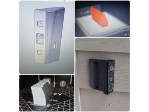 eufy 2k kam duvar dirsek kapı zili 3d print model - Mito3D