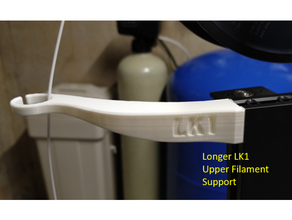 longer lk1 upper filament guide longer3d 3d print model - Mito3D