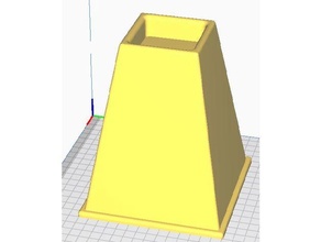 mueble tubo subida 3d print model - Mito3D