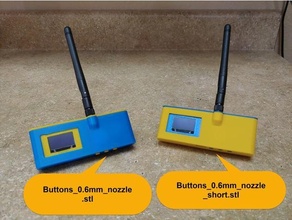 ttgo t beam lora pulsanti USB tbeam 3d print model - Mito3D