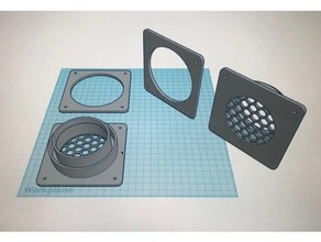 Snapmaker Gehege entlüften 3d print model - Mito3D