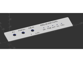 pannello sequencer prosciutto Radio 3d print model - Mito3D