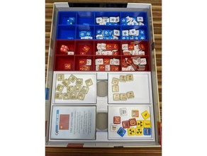 twilight struggle organizer - gmt games deluxe edition 3rd printing 3d print model - Mito3D