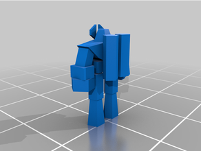 braccio comandante costruttore nucleo mech robot totale annientamento video gioco Giochi 3d print model - Mito3D