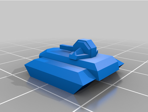 núcleo Goliat brazo pesado tanque robot rts aniquilación vídeo juego juegos 3d print model - Mito3D