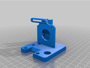 mellow bmg aero mount anycubic chiron 3d print model - Mito3D