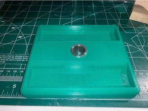 duratrax pozo estante soporte reemplazo base 3d print model - Mito3D