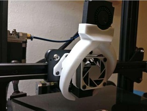Ender 3 v2 Fang Teller Clip Realität 3d print model - Mito3D