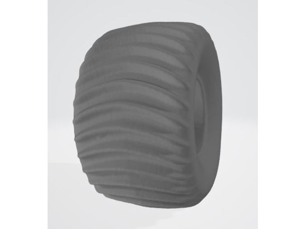 reely jacaré 6x6 Reifen neu 3D print model - Mito3D