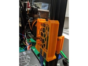 voronoi Himbeere pi 3 Fall Mantel Kamera Slot Ender 5 Anhang 3d print model - Mito3D