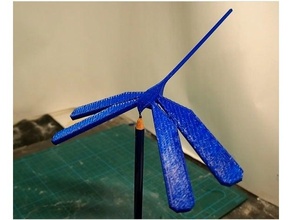 balancing dragonfly toy 3d print model - Mito3D