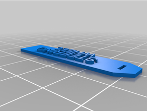 USB Kabel Stichworte identifizieren 3d print model - Mito3D
