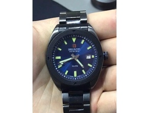 swiss military hanowa watch bezel 06521430003 3d print model - Mito3D