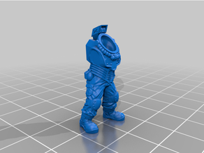Uzay kot pantolon madenci dans hareketler 40k şecere kült gsc Warhammer warhammer40k 3d print model - Mito3D
