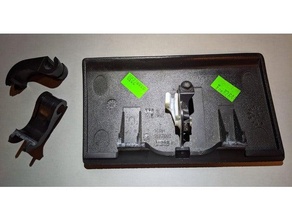 ram 1500 brake release handle parking 3d print model - Mito3D