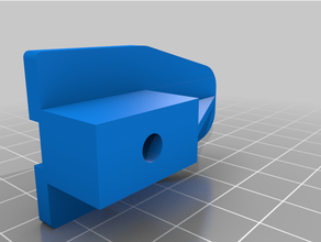 drawer track stopper 3d print model - Mito3D