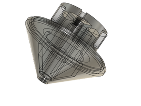 Triade iii Reiniger Abgabe Düse Extruder 3d print model - Mito3D