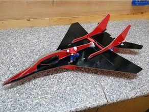 mig-29 foam jet 3d print model - Mito3D