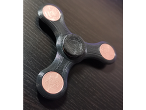 agitarse hilandero fidget spinner 3d barra oblicua toy mano juguete encargarse niños 3d print model - Mito3D
