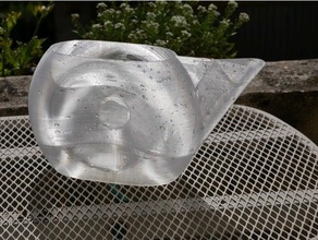 fioriera vaso modalità irrigazione veloce Stampa pianta spirale pentola 3d print model - Mito3D