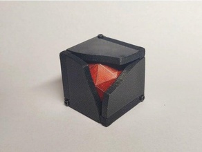 gem cover kinetic box - mobius kaleidocycle 3d print model - Mito3D