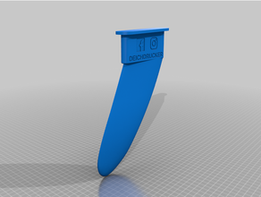 hifly planche surf ailette voile 3d print model - Mito3D