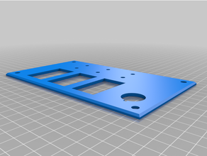 meter faceplate bench power supply 3d print model - Mito3D