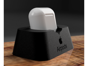 airpods stand 3d print model - Mito3D