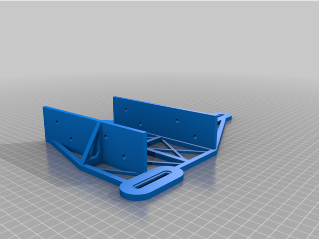benq th67ist Digital Beamer 2'x4' Montage Halterung montieren 3D print model - Mito3D