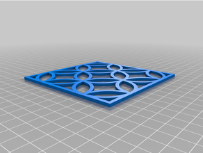 japanese pattern coaster part2 culture 3d print model - Mito3D